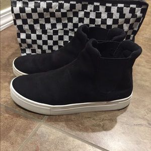 Black Suede Sneakers